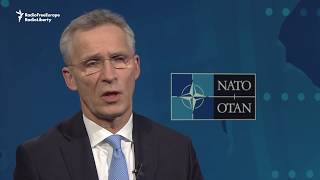 Stoltenberg: Moscow Should Support U.S. Peace Efforts In Afghanistan