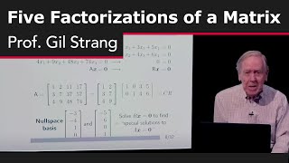 Five Factorizations of a Matrix