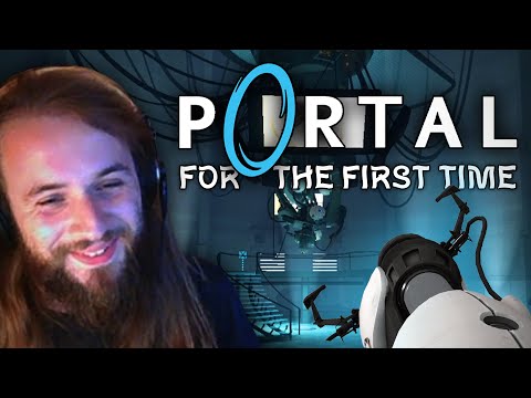 The Joys Of Playing Portal For The First Time [Stream Highlights]