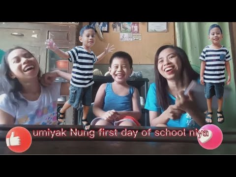 FIRST DAY OF SCHOOL CRYING BOY
