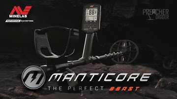 New Minelab Detector | The Manticore- the Perfect Beast | Sneak Peek | Promo | Preacher Digger