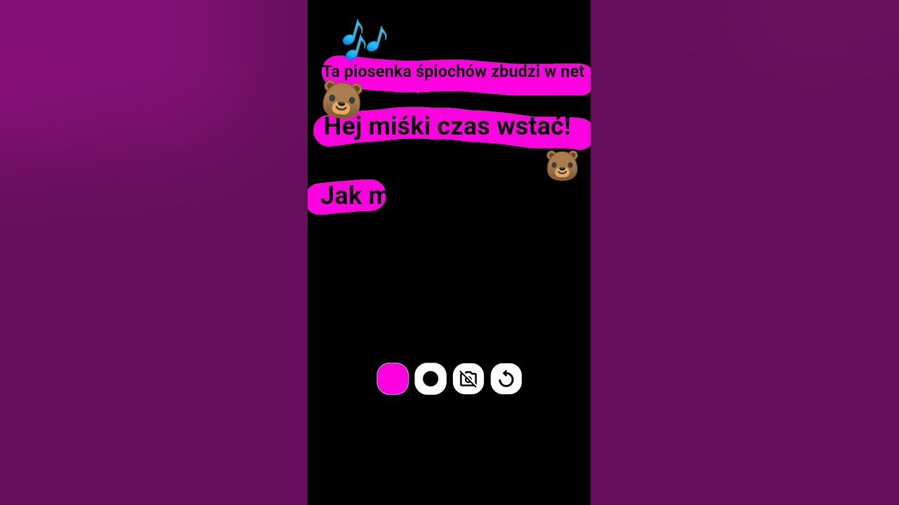Hej miśki czas wstać