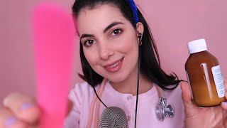 ASMR BINAURAL - ENFERMEIRA NA ESCOLA CUIDANDO DE VOCÊ