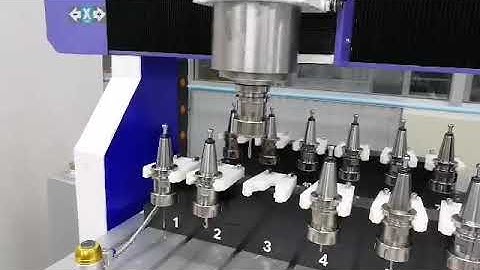 Acctek ATC CNC router AKM6090C for drilling hole, chamfering, tapping