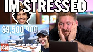 MILLIONAIRE REACTS TO 'INSIDE DAVID DOBRIK'S NEW $9.5 MILLION DOLLAR MANSION'