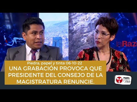 UNA GRABACIÓN PROVOCA QUE PRESIDENTE DEL CONSEJO DE LA MAGISTRATURA RENUNCIE.