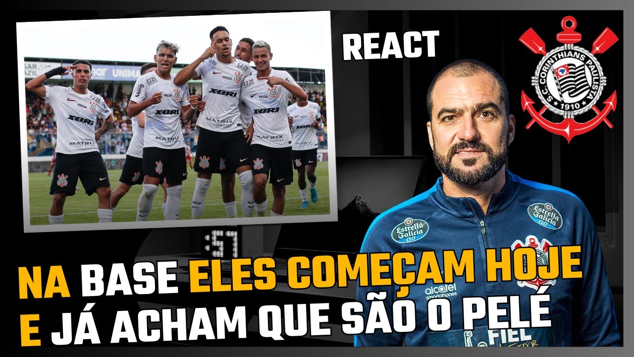 OS MOLEQUES COMEÇAM HOJE E JÁ ACHAM QUE SÃO O PELÉ #corinthians #danilo #benja