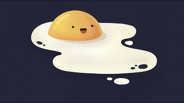 how to draw a egg in procreate video