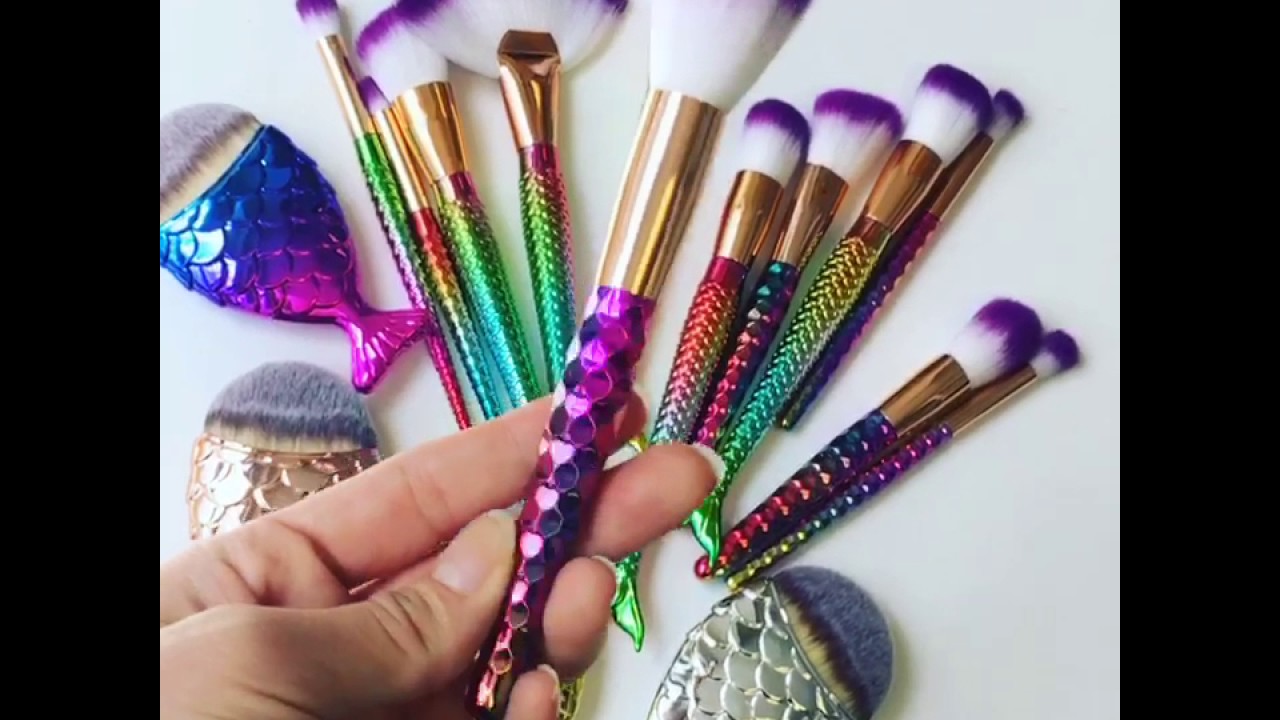 NEW! Mermaid Brushes!