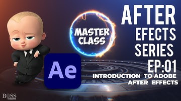 After Effect Masterclass 01, Introduction to the interface. Swahili