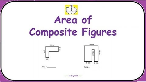 Area of Composite Figures | #math #areaproblem #composite