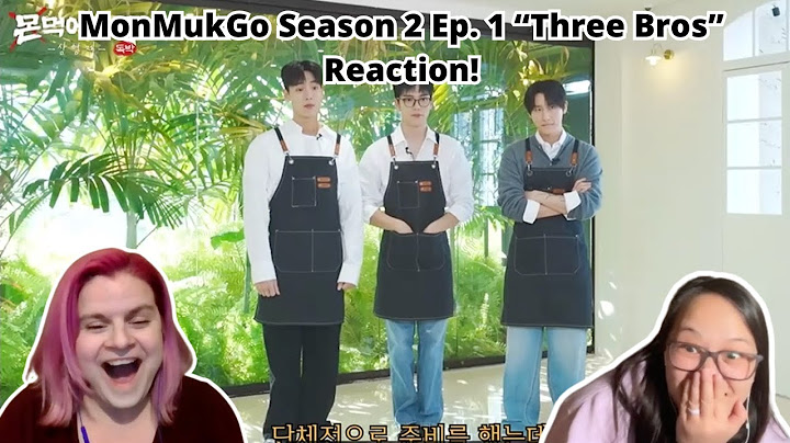 [몬 먹어도 고:삼형제] EP.1 삼형제 (Three Brothers) | Mon Must Go On | MonMukGo | Monsta X Reaction