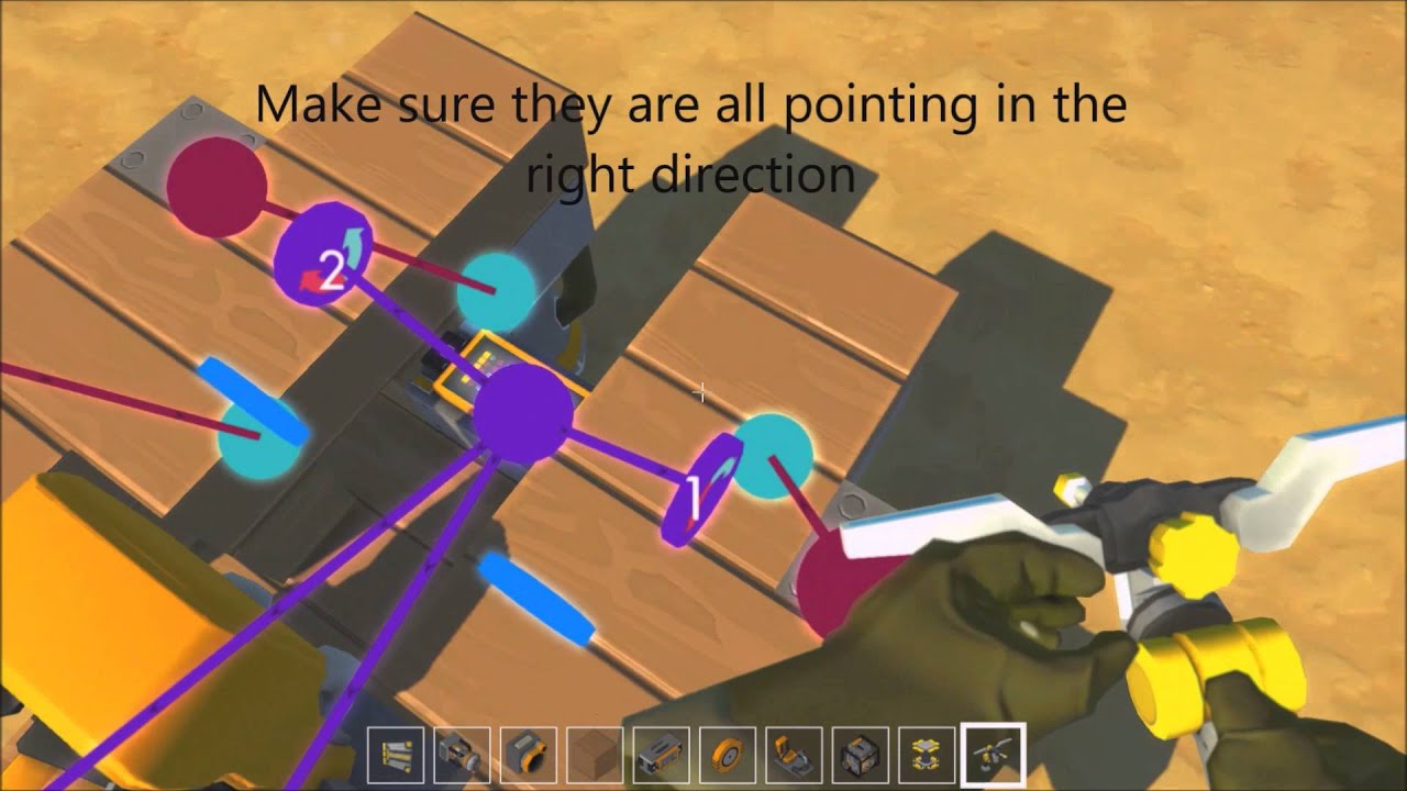 Hover Craft in Scrap mechanic