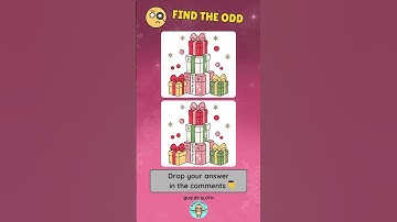 Alleen mensen met een geniaal IQ kunnen het verschil zien #youtubeshorts #shortsfeed #shorts #quiz