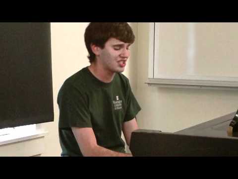 Jonathan Loewy at the piano - John Legend's "Comin...