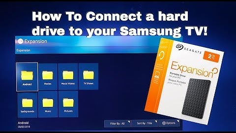 How To | Connect a hard drive to your Samsung TV!