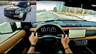 2023 Land Rover Defender 110 P400 X - POV Test Drive 3D Audio