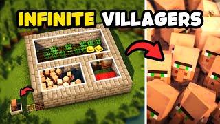 The EASIEST Infinite Villager Breeder in Minecraft 1.20
