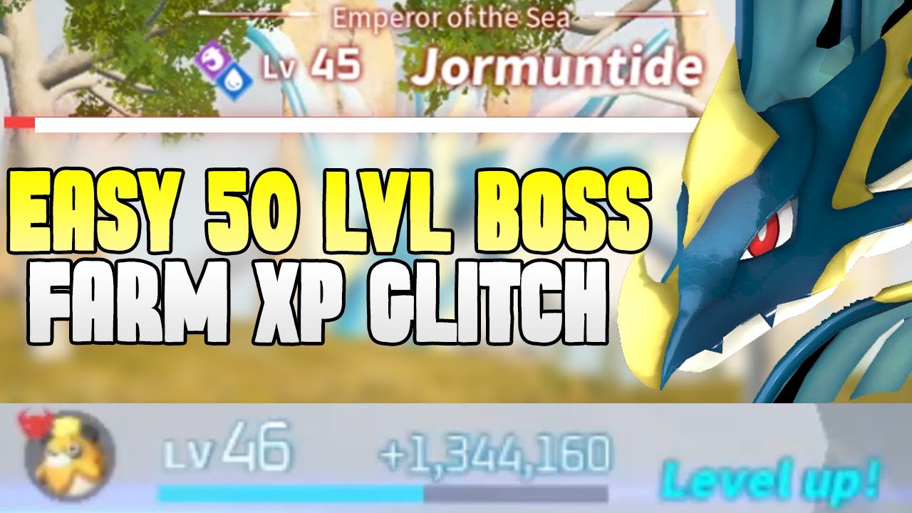 PALWORLD NEW GLITCH EASY 50 LVL BOSS JORMUNTIDE FARM EXPLOIT FAST XP ...