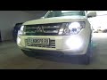 Mitsubishi Pajero IV + OSRAM LEDFOG101 + BI-LED I.LENS