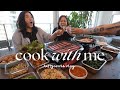 Cooking 10 delicious dishes  hosting dinner for friends  korean bbq  tiffycooks vlog