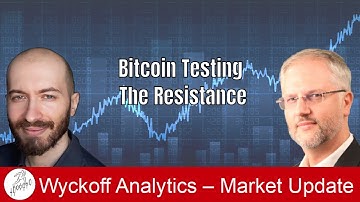 Bitcoin - Testing The Resistance - Wyckoff Crypto Discord - 1.18.2023