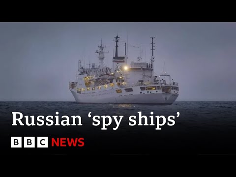 Alleged Russian spy ships accused of North Sea sabotage - BBC News