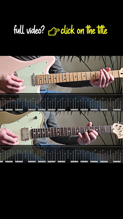 Yellowcard - Only One #rerecorded #guitarcover #tabs #poppunk #fractal
