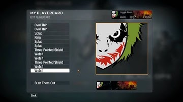 Black Ops: Emblem Tutorial Best Joker Online v2