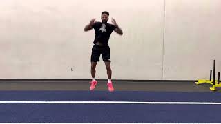 Lateral Shuffle Return Jump