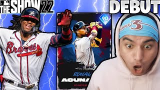 Insane Game In Budget Ronald Acuna Jr Debut Mlb The Show 22