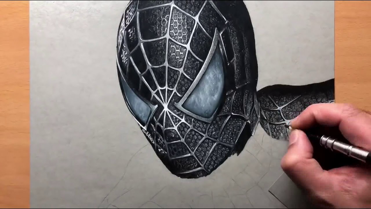 Homem Aranha preto ❤ desenhos para desenhar 😊 how to draw. 