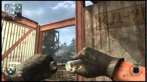 Call Of Duty Black Ops Across Map ballistic knife Kill NickDanDave