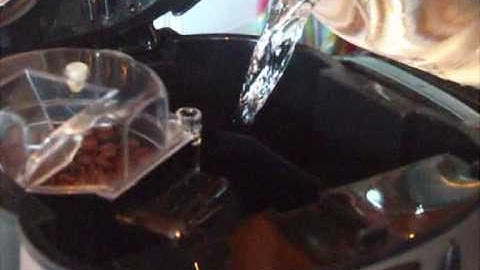 Delta Coffee Machine Demonstration