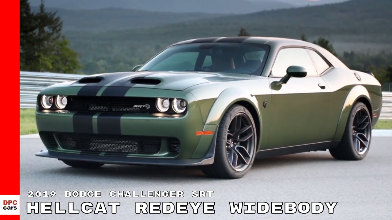 19 Dodge Challenger Srt Hellcat Redeye Widebody Green Youtube 19 Dodge Challenger Srt Hellcat Redeye Widebody Green Youtube