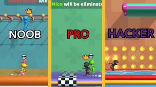 NOOB vs PRO vs HACKER = Run Race 3D