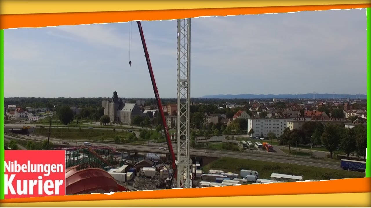 Backfischfest 2017  - Wie eine Wiese zur Kirmes wird / Worms 2017