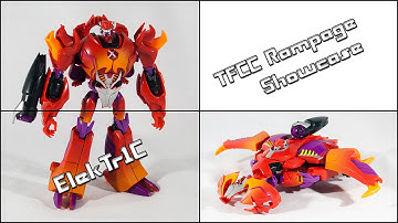 Transformers TFCC 2014 Rampage Showcase!