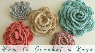 How to Crochet a Rose