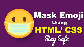 Mask Emoji  Design using HTML/ CSS, CSS Animation Tutorial in Hindi/ Urdu, Cyber  Warriors