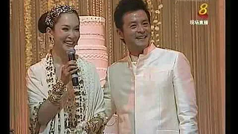 [HQ] Fann Wong & Chris Lee Actual Wedding Dinner P...