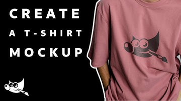 GIMP T-Shirt Mockup Tutorial - Design Your Own Tees For CHEAP