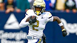 Eric Singleton Jr 2024 Season Highlights💥| Georgia Tech/Auburn Wide Receiver | NFL Draft Film