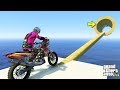 قراند 5 : باركور دباب صحراوي4🐸🐸GTA 5 - Desert Bike Parkour4