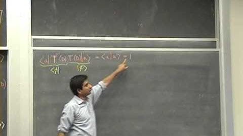 Quantum Mechanics Lecture 16 of 42: Position and Momentum