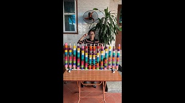 Puzzle sort ball game solve and challenge with a nice move