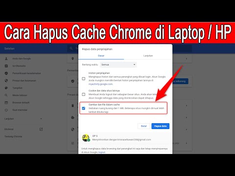 Video: Cara Membersihkan Cache Di Penyemak Imbas Chrome