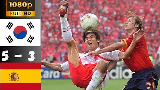 Spain vs South Korea | World Cup 2002 Quarterfinal Penalty Shootout