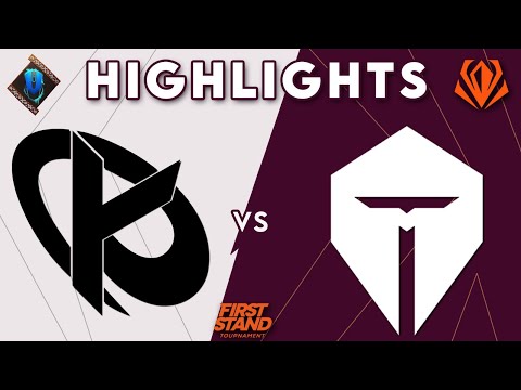 KC vs TES ALL GAMES Highlights | First Stand Highlights 2025 | Karmine Corp vs Top Esports