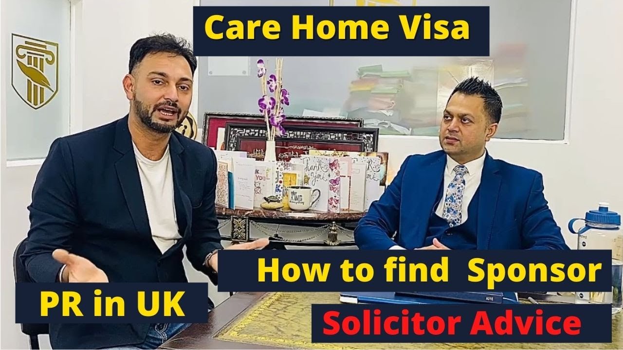 Care Home Visa PR Tips: How to find sponsorship | PR in the UK